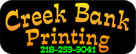 Creek Bank Printing